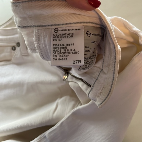 AG white jeans - Picture 4 of 4